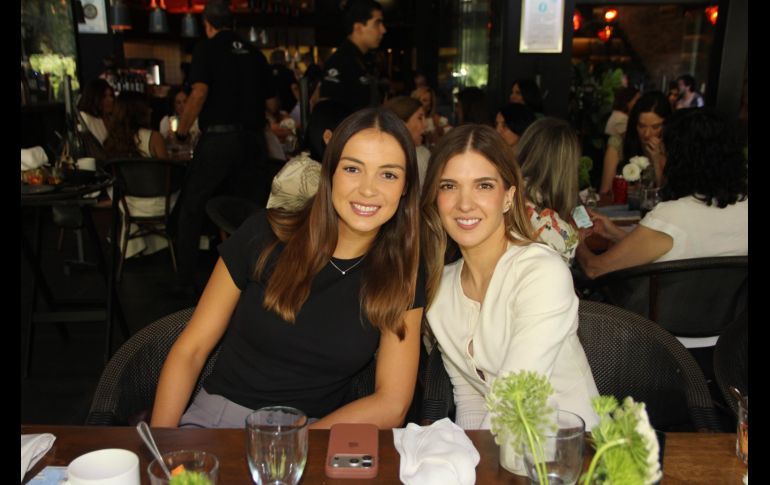 Ivana Tomassi y María Elisa Almada. GENTE BIEN JALISCO / E. Escamilla