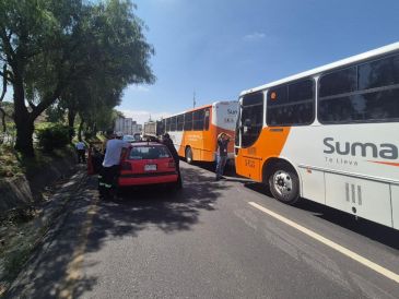 Alrededor de las 12:00 horas, la Policía Vial del Estado informó que se reabrió la circulación vehicular a la altura del kilómetro 40 de la Carretera. EL INFORMADOR/ O. González
