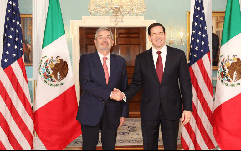 La reunión reafirmó el compromiso de ambos países por mantener un diálogo respetuoso y constructivo. ESPECIAL/GOB.MÉXICO