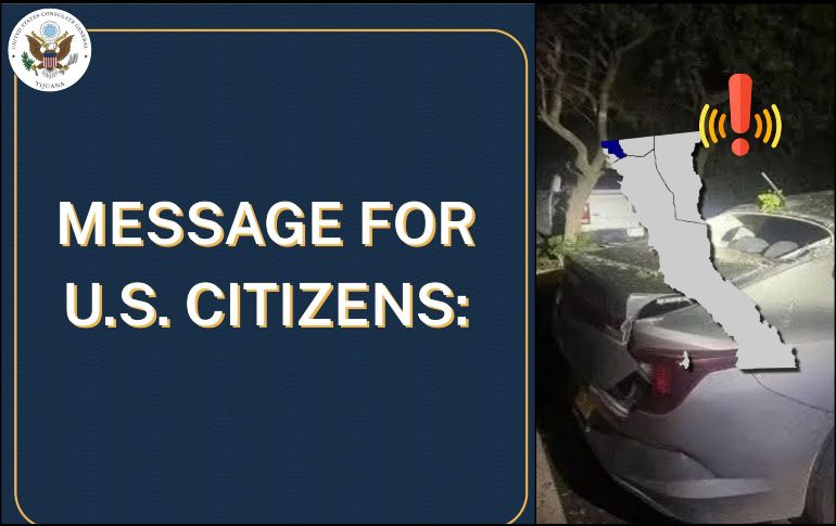 Las autoridades estadounidenses solicitaron al público mantenerse al pendiente de los noticieros locales. ESPECIAL
