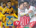 En este torneo, Tigres ha logrado una posición alta en la tabla general, mientras que Necaxa presenta serias dificultades para alcanzar un lugar en la Liguilla. Imago7 / ARCHIVO