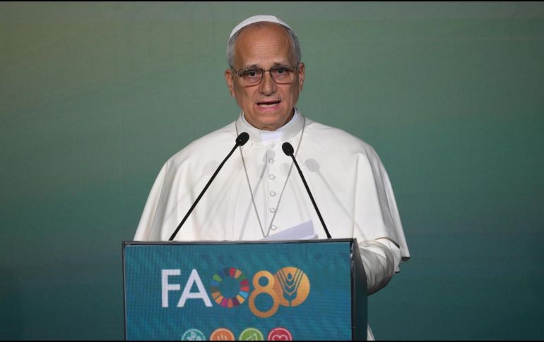 El Papa mencionó los conflictos en Ucrania y Gaza, además de Haití, Afganistán, Mali, República Centroafricana, Yemen y Sudán del Sur. EFE/A. Di Meo