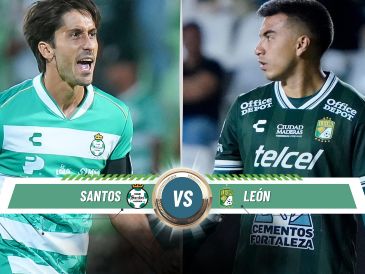Santos y León disputarán el primer partido de los seis que presentará la Liga MX en cartelera este sábado. ESPECIAL / IMAGO7 y CANVA