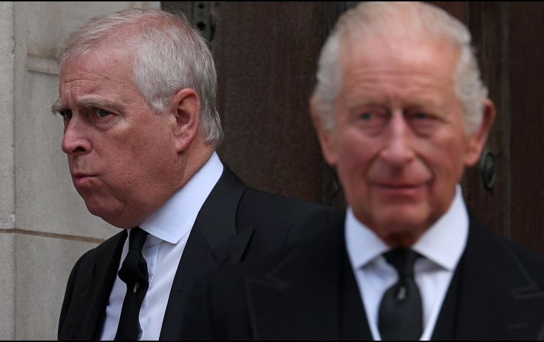 El príncipe Andrés, en una imagen de archivo. AFP