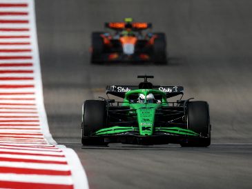 La actividad continuará esta tarde con la Sprint Qualy, que definirá el orden de salida para la carrera corta del sábado en Austin. AFP / M. Thompson