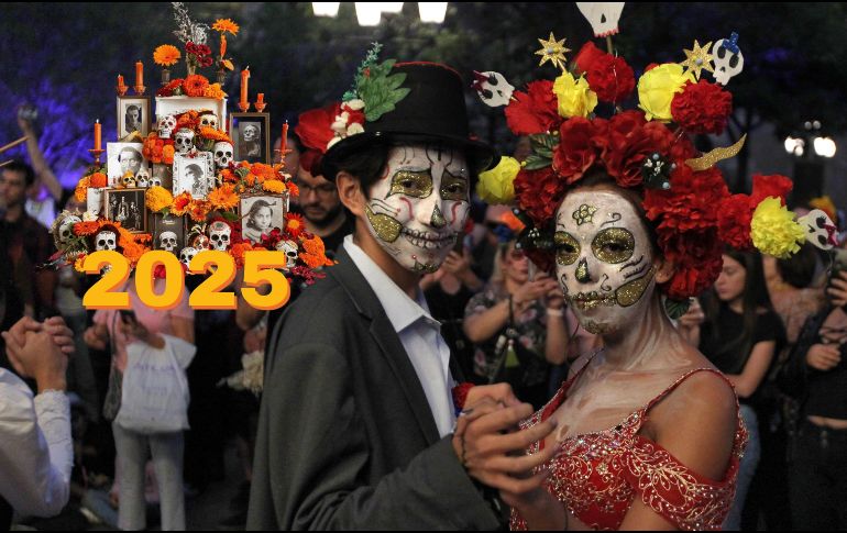 Este es el programa para la edición 2025 del Festival de Día de Muertos en Guadalajara. EL INFORMADOR / ARCHIVO