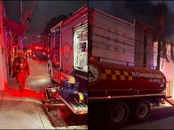 El fuego afectó un área aproximada de 30 por 50 metros, pero fue controlado gracias a la intervención de los elementos de Protección Civil. ESPECIAL / FACEBOOK Protección Civil Jalisco