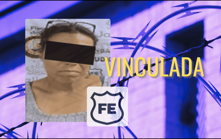 La señalada, identificada como Laura “N”, enfrenta una investigación por el delito de trata de personas, en agravante de explotación sexual ajena. ESPECIAL / Fiscalía de Jalisco