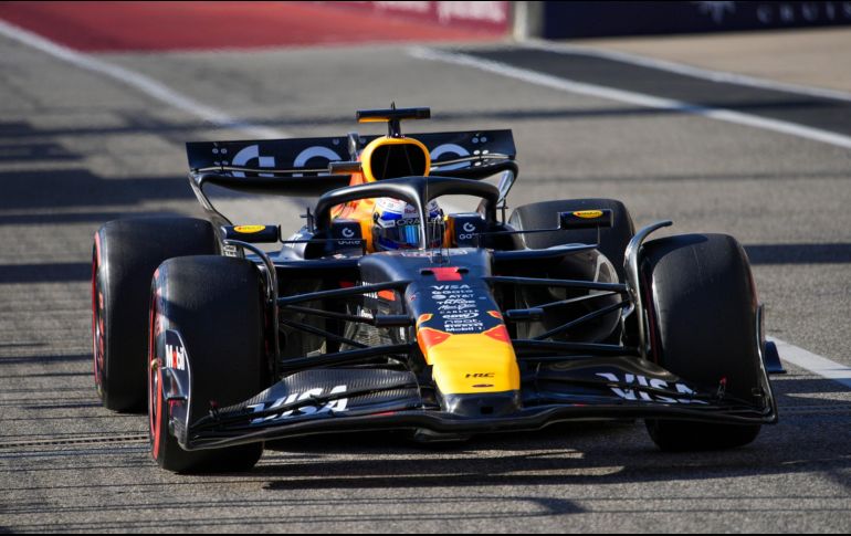 El neerlandés de Red Bull dominó cada fase de la clasificación. EFE/ J. LOCHER.