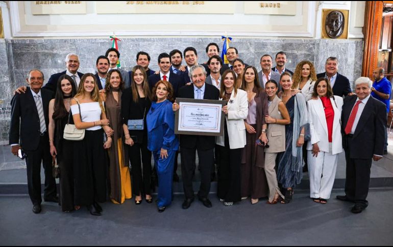 Las y los empresarios hablaron del merecido homenaje a Carlos Álvarez Bermejillo, quien ha hecho una trascendente labor. EL INFORMADOR/ J. Acosta