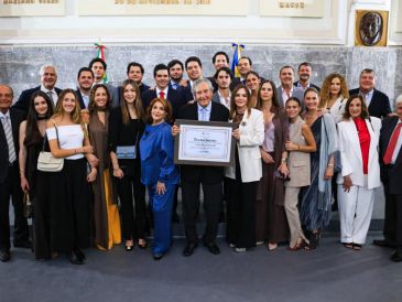 Las y los empresarios hablaron del merecido homenaje a Carlos Álvarez Bermejillo, quien ha hecho una trascendente labor. EL INFORMADOR/ J. Acosta