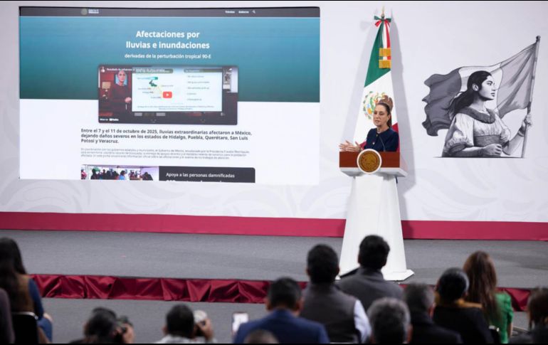 Claudia Sheinbaum informó que la estimación inicial contempla 10 mil millones de pesos para 100 mil familias. ESPECIAL/PRESIDENCIA