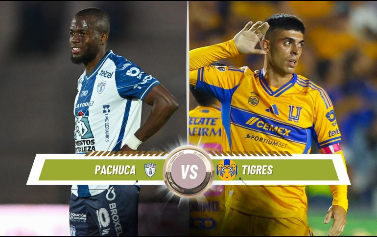 El duelo de la Jornada 14 está programado para este miércoles 22 de octubre en el Estadio Hidalgo, donde Pachuca recibirá a su rival en punto de las 19:00 horas. ESPECIAL / IMAGO7 y CANVA