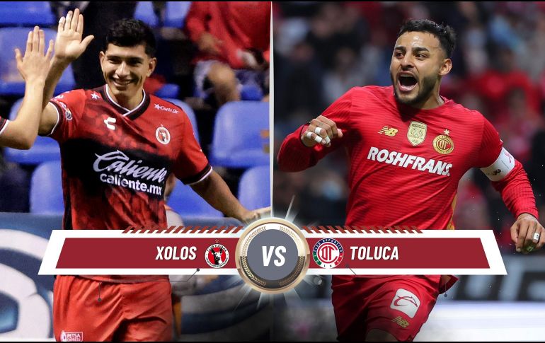 Xolos tendrá una dura prueba en sus aspiraciones de Liguilla directa al enfrentar al líder, Toluca. ESPECIAL / IMAGO7 y CANVA