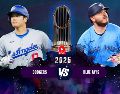 Dodgers y Blue Jays consiguieron su boleto para la final de las Grandes Ligas, donde los californianos buscan su tercer título en los últimos cinco años, mientras que los canadienses aspiran al primero en más de 30 años. ESPECIAL, AFP / ARCHIVO y CANVA