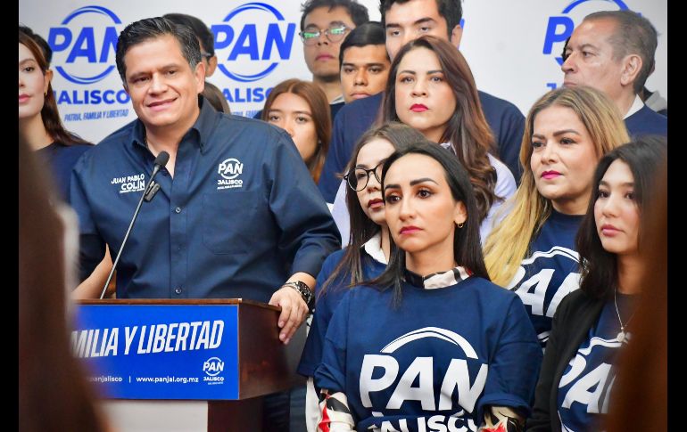 Colín adelantó que el PAN Jalisco ya se prepara con miras a las elecciones de 2027, con el objetivo de consolidarse como la mejor opción política en el Estado. CORTESÍA
