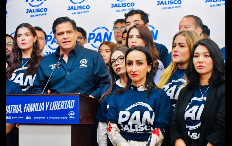 Colín adelantó que el PAN Jalisco ya se prepara con miras a las elecciones de 2027, con el objetivo de consolidarse como la mejor opción política en el Estado. CORTESÍA
