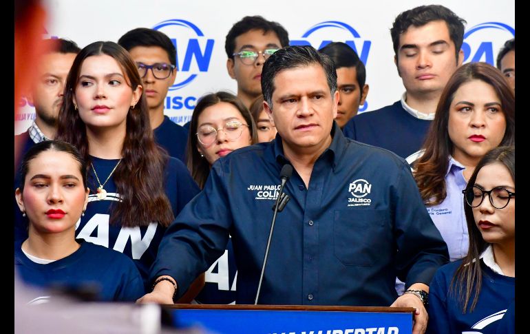 Colín adelantó que el PAN Jalisco ya se prepara con miras a las elecciones de 2027, con el objetivo de consolidarse como la mejor opción política en el Estado. CORTESÍA
