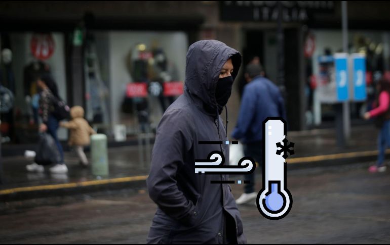 Pronóstico de temperaturas mínimas para hoy 23 de octubre de 2025. EL INFORMADOR / ARCHIVO