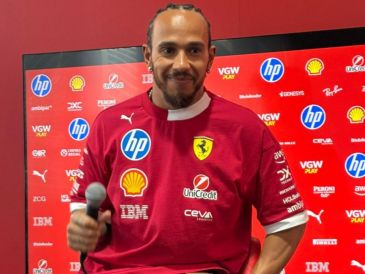 Hamilton aseguró que su monoplaza ha mostrado avances significativos desde el receso de verano. EL INFORMADOR/ P. GALLARDO.