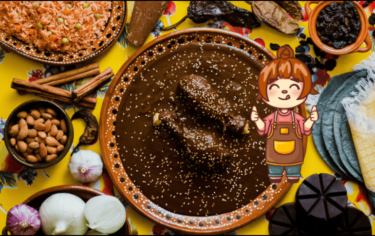 El mole oaxaqueño, una joya culinaria que combina tradición, arte y sabor en cada bocado. CANVA