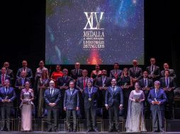 “Todos estos logros se deben a su esfuerzo, a quienes hoy estamos premiando en cada uno de los distintos rubros industriales”, dijo Pablo Lemus. EL INFORMADOR / A. NAVARRO