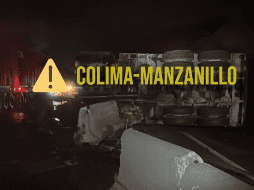 Las autoridades solicitan tomar rutas alternas, en la medida de lo posible. ESPECIAL / Protección civil Colima