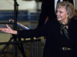 Fotografía de archivo del 30 de octubre de 2012 de la actrices estadounidenses June Lockhart en Los Ángeles, California. EFE/ M. Nelson