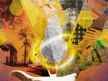 Las estadísticas a nivel global muestran un crecimiento de las energías renovables, pero esto no ha representado una disminución en el uso de combustibles fósiles / Ilustración: Luisa García