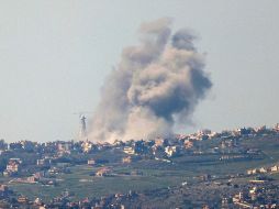 Los drones israelíes llevan días volando de forma incesante sobre Beirut,  en lo que ha sido interpretado como un aviso.  AFP / ARCHIVO