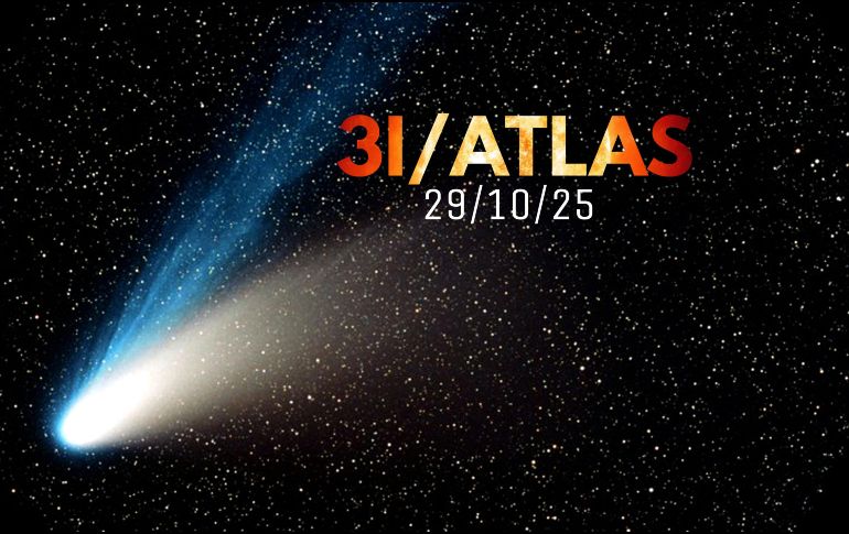 Hasta el momento, la NASA asegura que 3I/ATLAS no representa ningún peligro para nuestro planeta. SUN / ARCHIVO