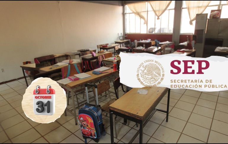 De acuerdo con el calendario oficial de la SEP, el viernes 31 de octubre de 2025 no habrá clases en las escuelas públicas y privadas. EL INFORMADOR / ARCHIVO