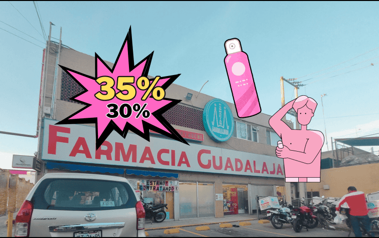 Farmacia Guadalajara ofrece hoy, 28 de octubre, 35% y 30% de descuento en desodorantes y más. EL INFORMADOR/ ARCHIVO
