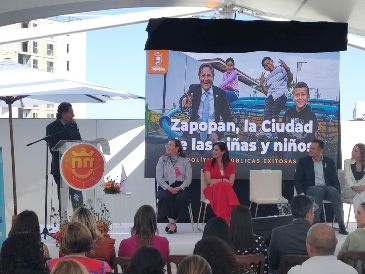 Zapopan destacó las políticas públicas más exitosas que ha implementado a favor de la niñez. EL INFORMADOR/  M. HERNÁNDEZ