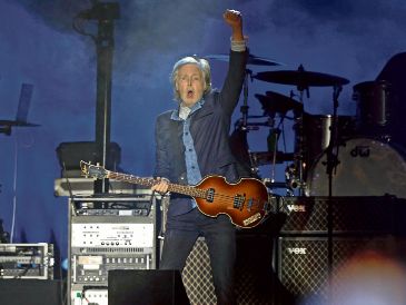 El músico británico se presentó como parte de su gira “Got Back” en el estadio Allianz Parque en Sao Paulo, Brasil, el 15 de octubre de 2024. AFP