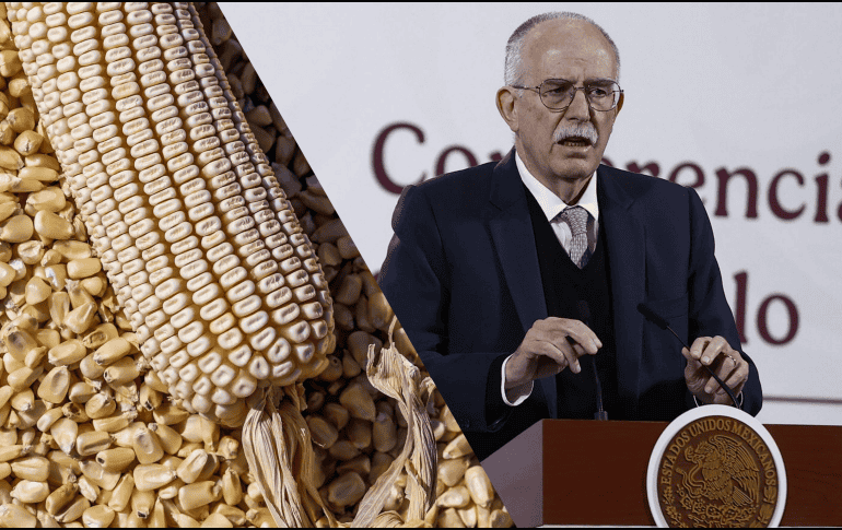 El acuerdo con agricultores por el precio del maíz fue dado a conocer por el secretario de Agricultura y Desarrollo Rural del Gobierno de México (SADER), Julio Berdegué. EL INFORMADOR/ A. NAVARRO/ SUN/ B. FREGOSO