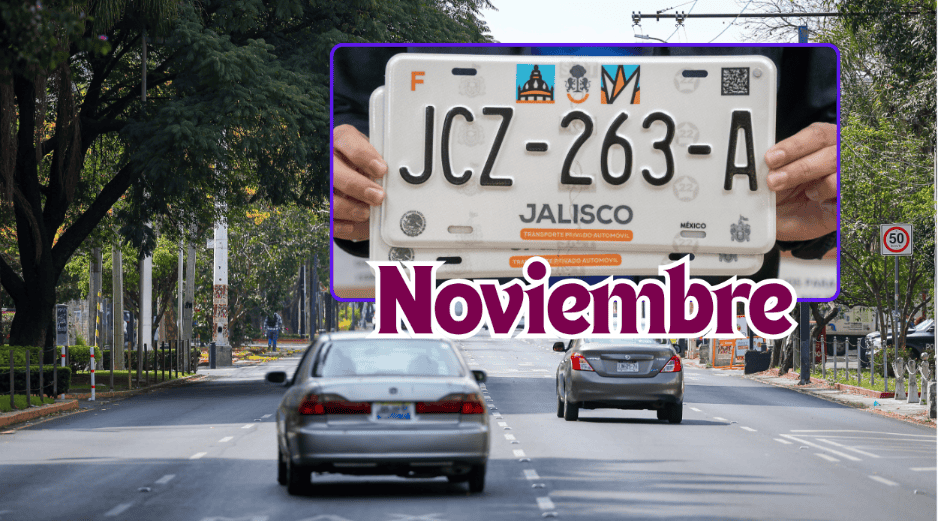 Si recibiste el cupón para aprovechar el esquema de Paquetazo 3×1, es necesario que agendes tu cita para el canje de placas. EL INFORMADOR/ARCHIVO ESPECIAL/Gobierno de Jalisco