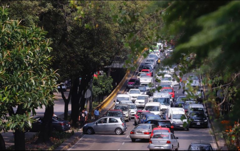 Las restricciones del programa Hoy No Circula aplican de 5:00 a 22:00 horas en la Ciudad de México y 18 municipios mexiquenses. SUN/Archivo