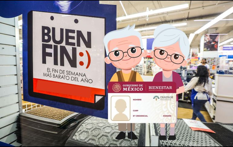 Muchos de los adultos mayores que cuentan con esta credencial, se preguntan si hay beneficios para aprovechar el Buen Fin 2025.  EL INFORMADOR / ARCHIVO