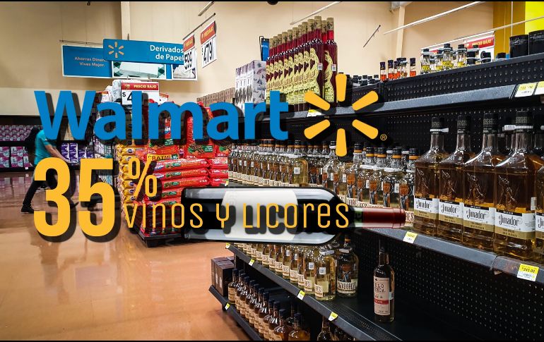 A partir de hoy, Walmart tiene en descuento su sección de vinos y licores. EL INFORMADOR / ARCHIVO