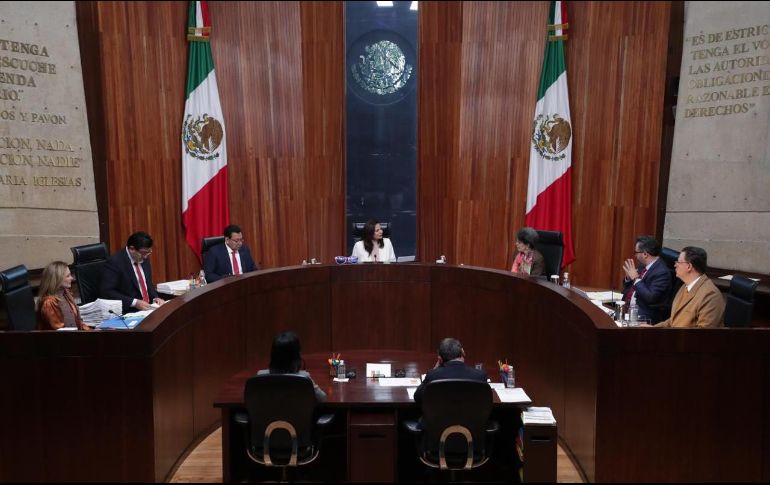 Soto Fregoso aseguró que continuará sirviendo al país desde su posición como magistrada integrante de la Sala Superior. ESPECIAL