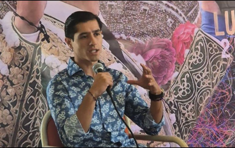 El propio diestro de Aguascalientes compartió su entusiasmo por volver al Nuevo Progreso. EL INFORMADOR/ J. ROBLES.