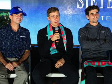 Carlos Ortiz aseguró que su participación en el AKRON Experience 2025 representa una manera de agradecer el apoyo constante de la empresa. EL INFORMADOR/ J. ACOSTA.