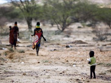 Las múltiples afectaciones por guerras, migración, choques económicos y fenómenos climáticos han influido directamente en los problemas de hambruna. EFE / ARCHIVO