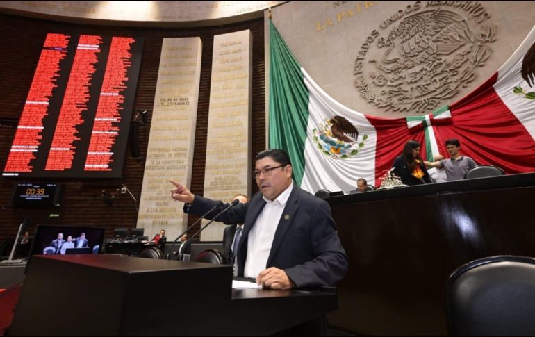 Carlos Palacios Rodríguez destaca consenso logrado para aprobar Ley General para Prevenir, Investigar y Sancionar los Delitos en Materia de Extorsión. ESPECIAL