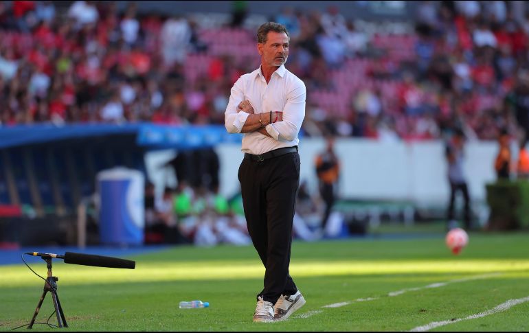 Diego Cocca aseguró que se marchó conforme con el carácter que mostró su equipo tras el empate de esta noche ante Toluca. IMAGO7.