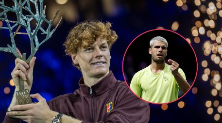 Sinner se coloca de nuevo en la cúspide del tenis que cedió a Alcaraz en agosto pasado, tras su derrota en la final del Abierto de Estados Unidos contra el español. EFE / C. Petit-Tesson / ARCHIVO