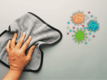 El correcto mantenimiento de los trapos de cocina no solo garantiza una mejor higiene en el hogar, sino que también ayuda a prevenir enfermedades derivadas de la contaminación cruzada. ESPECIAL / CANVA