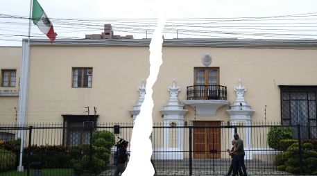 Embajada de México en Lima, Perú. EFE / P. Aguilar