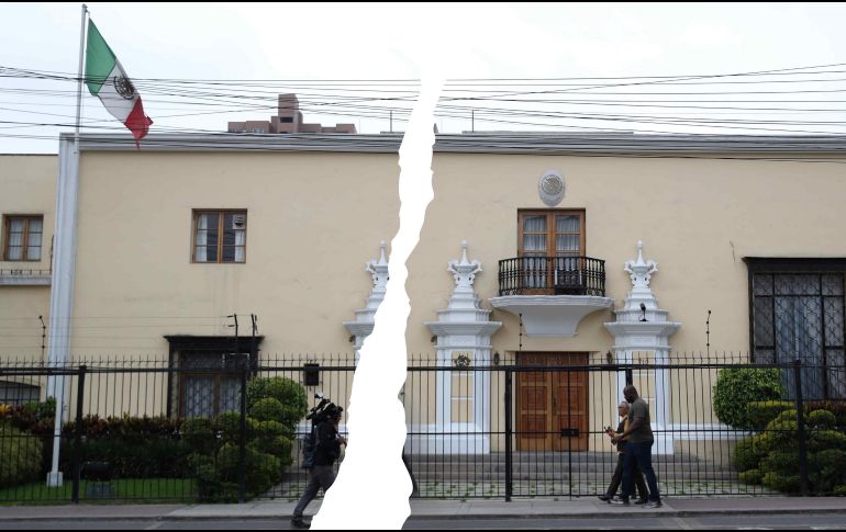 Embajada de México en Lima, Perú. EFE / P. Aguilar
